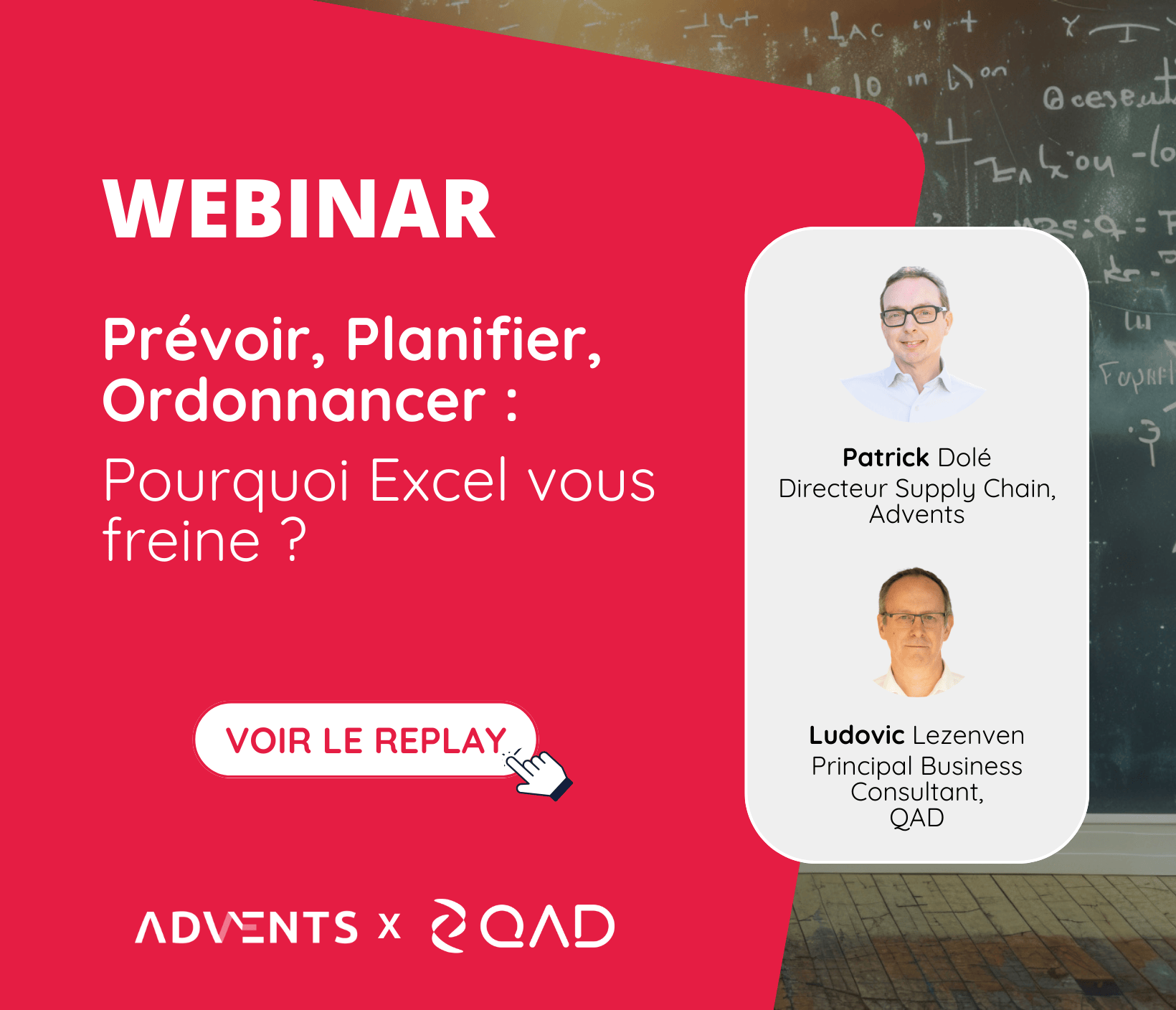 Webinaire S&OP et fichier Excel